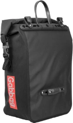Gabbag Waterdichte Enkele Fietstas - 25 Liter - Zwart -Buiten Kamperen Winkel 0bbk510 100 04 resultaat