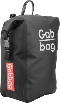 Gabbag Waterdichte Enkele Fietstas - 25 Liter - Zwart -Buiten Kamperen Winkel 0bbk510 100 08 resultaat