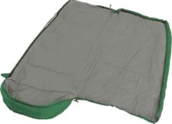 Outwell Campion Kinderslaapzak - Groen -Buiten Kamperen Winkel 1069 1900 5709388113214 campion junior groen feature photo2
