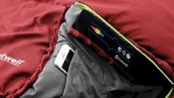 Outwell Campion Kinderslaapzak - Rood -Buiten Kamperen Winkel 1069 1900 5709388113221 campion junior rood feature photo5