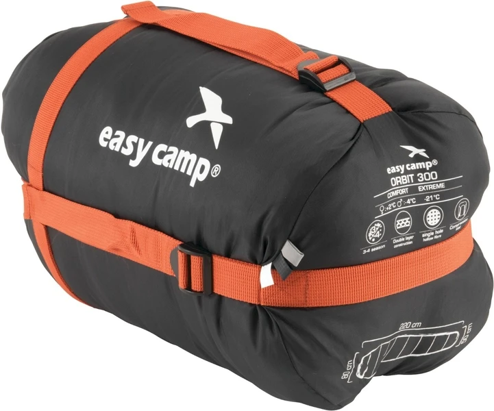 Outwell Easy Camp Orbit 400 Slaapzak - Groenblauw 8 Outwell Easy Camp Orbit 400 Slaapzak - Groenblauw - Afbeelding 6