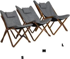 Bo-Camp Urban Outdoor Bloomsbury Relaxstoel - Grijs - S -Buiten Kamperen Winkel 1135 900 bo camp bloomsbury s grijs 6