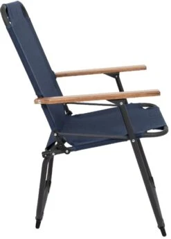 Bo-Camp Industrial Bushwick Klapstoel - Blauw -Buiten Kamperen Winkel 1211884 08 1 1