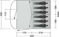 Easy Camp Edendale 600 Tunneltent 6 Persoons - Grijs 32 Easy Camp Edendale 600 Tunneltent 6 Persoons - Grijs -Buiten Kamperen Winkel 1278 1900 88606f57 e3cb 4c30 8898 4536f255e167 1280x960