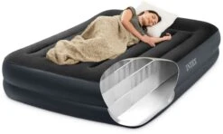 Intex Pillow Rest Raised Luchtbed - Queensize - Ingebouwde Elektrische Pomp -Buiten Kamperen Winkel 1320 1900 64124 inuse 2023 300