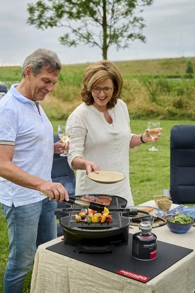 NomadiQ Draagbare Gasbarbecue - Zwart 10 NomadiQ Draagbare Gasbarbecue - Zwart - Afbeelding 8