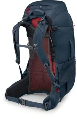 Osprey Farpoint Trek Pack Rugzak - Blauw - 55 Liter -Buiten Kamperen Winkel 1900 1425 farpointtrekpack55 s22 sideback mutedspaceblue 10003693