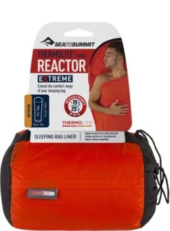 Sea To Summit Reactor Extreme Thermolite Mummymodel Lakenzak - Oranje 9 Sea To Summit Reactor Extreme Thermolite Mummymodel Lakenzak - Oranje -Buiten Kamperen Winkel 1900 1429 00974419 04