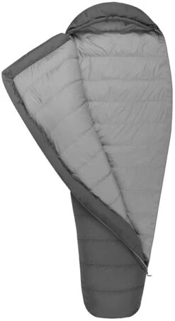 Sea To Summit Treeline Long Slaapzak - Grijs -Buiten Kamperen Winkel 1900 1900 sea to summit treeline tli down sleeping bag detail 4