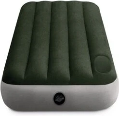 Intex Downy Luchtbed - Extra Smal - Ingebouwde Voetpomp