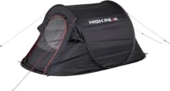 High Peak Vision 2 Pop-up Tent - 2 Persoons - Zwart 11 High Peak Vision 2 Pop-up Tent - 2 Persoons - Zwart -Buiten Kamperen Winkel 646 1200 4001690102803.pt03