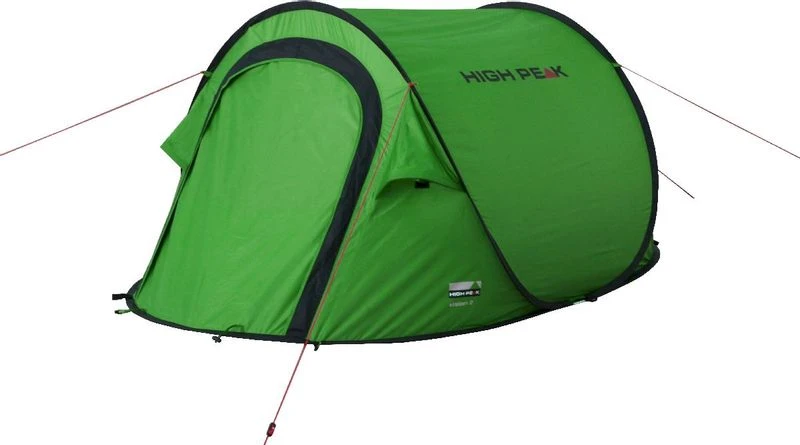 High Peak Vision 2 Pop-up Tent - 2 Persoons - Groen 4 High Peak Vision 2 Pop-up Tent - 2 Persoons - Groen - Afbeelding 2