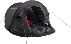 High Peak Vision 2 Pop-up Tent - 2 Persoons - Zwart 10 High Peak Vision 2 Pop-up Tent - 2 Persoons - Zwart -Buiten Kamperen Winkel 755 1200 4001690102803.pt05