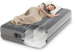 Intex Prestige Mid-Rise Luchtbed - Eenpersoons - Ingebouwde Elektrische Pomp -Buiten Kamperen Winkel 835 1200 intex twin prestige mid rise luchtbed 1 persoons 3