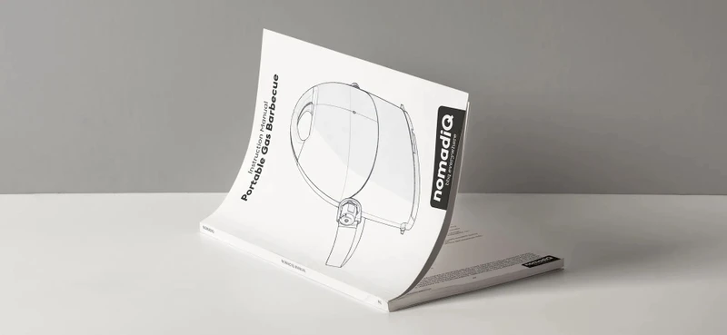 NomadiQ Draagbare Gasbarbecue - Zwart 8 NomadiQ Draagbare Gasbarbecue - Zwart - Afbeelding 6