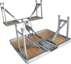 Bo-Camp 136 X 85 Inklapbare Picknicktafel - Bamboe -Buiten Kamperen Winkel 900 1350 1404800 06