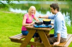 Campingaz Base Camp Lid - 2-pits Kooktoestel -Buiten Kamperen Winkel 900 1364 26402 6