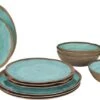 Bo-Camp Halo Melamine Serviesset - 12-delig - Aqua 2 Bo-Camp Halo Melamine Serviesset - 12-delig - Aqua -Buiten Kamperen Winkel 900 1461 6181392