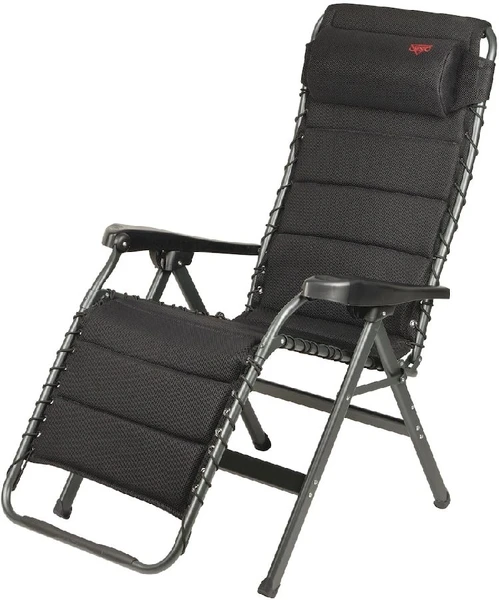 Crespo Air-Deluxe AP-232 Relaxstoel - Zwart 4 Crespo Air-Deluxe AP-232 Relaxstoel - Zwart - Afbeelding 2