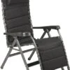 Crespo Air-Deluxe AP-232 Relaxstoel - Zwart -Buiten Kamperen Winkel 900 706 1104922