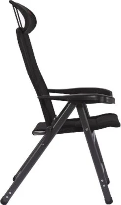 Crespo Air-Deluxe Compact AP-235 Standenstoel - Zwart -Buiten Kamperen Winkel 900 714 1149053 03