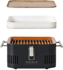 Everdure Cube Houtskool Barbecue - Zwart -Buiten Kamperen Winkel 900 821 9312646028869 2