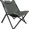 Bo-Camp Industrial Molfat Relaxstoel - Groen/Grijs -Buiten Kamperen Winkel 900 850 1200353