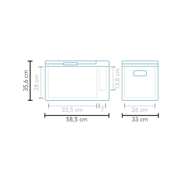 Mestic MCC-25 Compressor Koelbox - 25 Liter 8 Mestic MCC-25 Compressor Koelbox - 25 Liter - Afbeelding 6