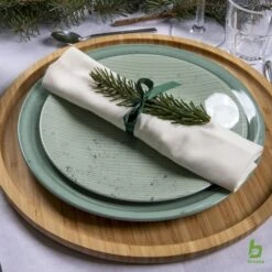 Bo-Camp Mix & Match Melamine Serviesset - 16-delig - Groen -Buiten Kamperen Winkel 900 900 6181383 04