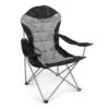 Kampa XL High Back Chair Fog Vouwstoel - Grijs -Buiten Kamperen Winkel 900 900 9120001420