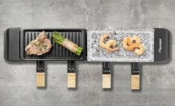 Bestron Raclette/Steengrill - 4 Personen -Buiten Kamperen Winkel bestron raclettesteengrill 4 personen 11