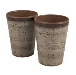 Bo-Camp Halo Melamine Serviesset - 12-delig - Beige -Buiten Kamperen Winkel bo camp halo beige 2