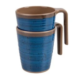 Bo-Camp Halo Melamine Serviesset - 12-delig - Blauw 9 Bo-Camp Halo Melamine Serviesset - 12-delig - Blauw -Buiten Kamperen Winkel bo camp halo blauw 3