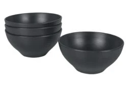 Bo-Camp Orville Melamine Serviesset - 16-delig - Antraciet 8 Bo-Camp Orville Melamine Serviesset - 16-delig - Antraciet -Buiten Kamperen Winkel bo camp orville antr 2