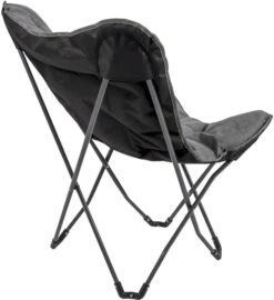 Bo-Camp Urban Outdoor Grainger Vlinderstoel - Antraciet -Buiten Kamperen Winkel bo camp grainger vlinderstoel grijs 10