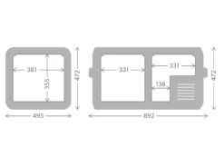 Dometic CFX3 75 Beschermhoes -Buiten Kamperen Winkel cfx3 75