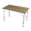 Dometic Zero Light Oak Large Campingtafel - 120 X 70 Cm -Buiten Kamperen Winkel oak large table op maat 1