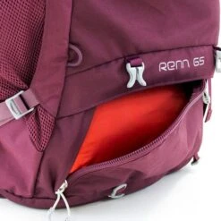 Osprey Renn Backpack - 65 Liter - Donkergrijs -Buiten Kamperen Winkel osprey renn features 5