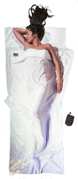 Cocoon Lakenzak Zijde/Egyptisch Katoen Dekenmodel - Naturel 3 Cocoon Lakenzak Zijde/Egyptisch Katoen Dekenmodel - Naturel