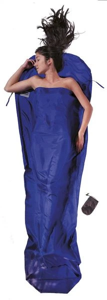 Cocoon Lakenzak Zijde Mummymodel - Ultramarine Blauw 3 Cocoon Lakenzak Zijde Mummymodel - Ultramarine Blauw