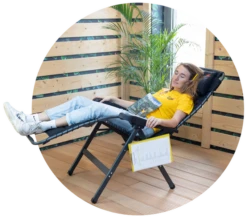 Crespo Air-Deluxe AP-232 Relaxstoel - Zwart 15 Crespo Air-Deluxe AP-232 Relaxstoel - Zwart -Buiten Kamperen Winkel toppy s testpanel 4