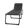 Travellife Barletta Relax Ligbed -Buiten Kamperen Winkel travellife barletta relax vouwbed antraciet